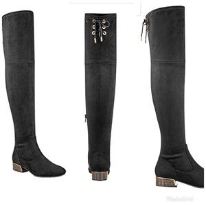 DELAMAR STUDDED BOOTS by GUESS